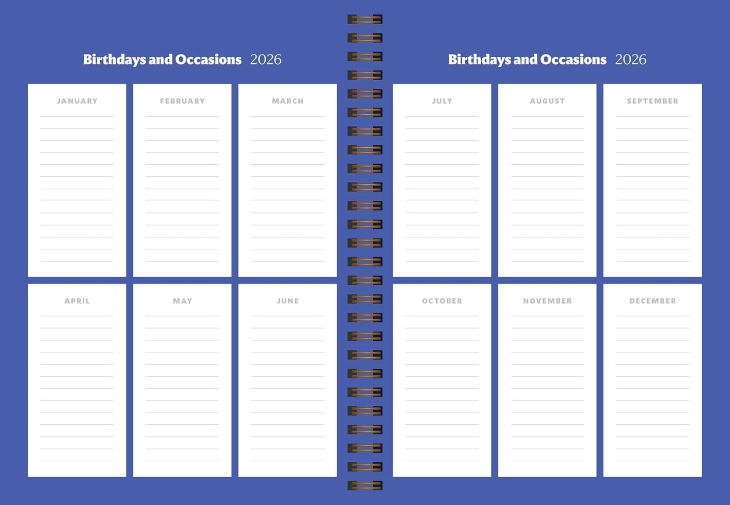 National Gallery of Art 2026 Planner Calendar