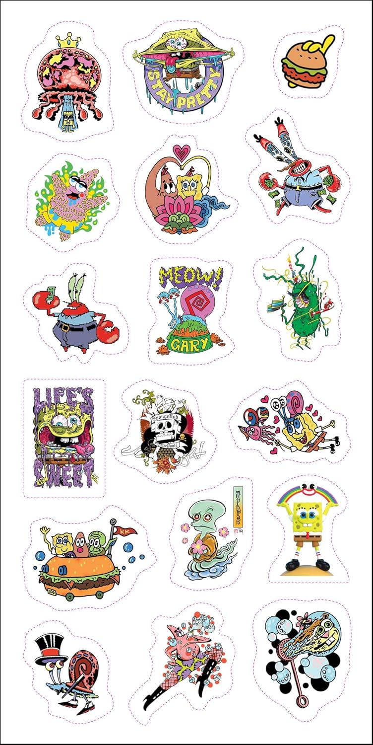 SpongeBob SquarePants 2026 Wall Calendar (Includes Stickers