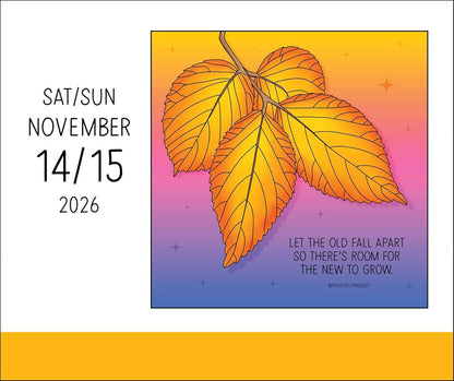 Positively Present 2026 Day-to-Day Calendar: Ready For It!