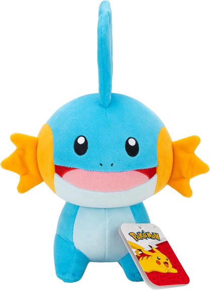 Pokemon Mudkip Plush - 8-Inch Soft Plush with Authentic Details