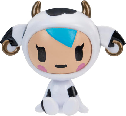 tokidoki 2” 6 Figure Pack - Donutella, SANDy, Kaiju Tokimon, Latte, Mozzarella, & Ruby - Ages 5+ - Officially Licensed Product from Jazwares