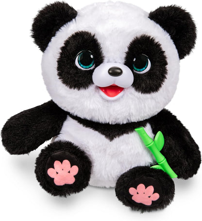 Little Live Pets My Baby Panda - Potty and Bamboo Included in Set - 50+ Sounds - Interactive Toy for Children 4+