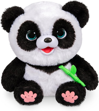Little Live Pets My Baby Panda - Potty and Bamboo Included in Set - 50+ Sounds - Interactive Toy for Children 4+