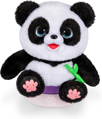 Little Live Pets My Baby Panda - Potty and Bamboo Included in Set - 50+ Sounds - Interactive Toy for Children 4+