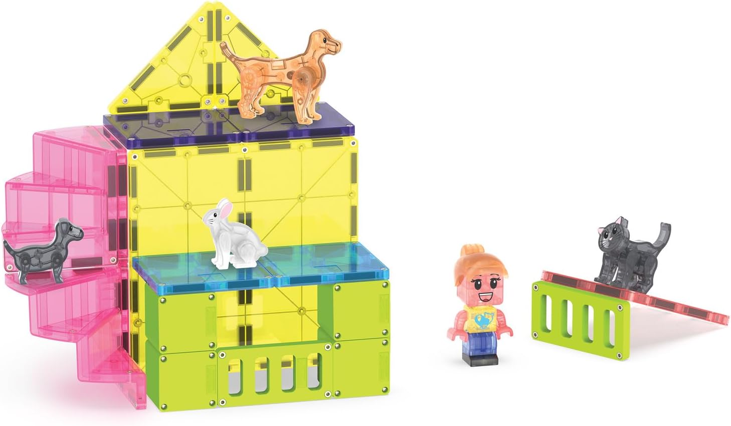 Magna-Tiles - Pet Playhouse  50 Pcs. (90354F)