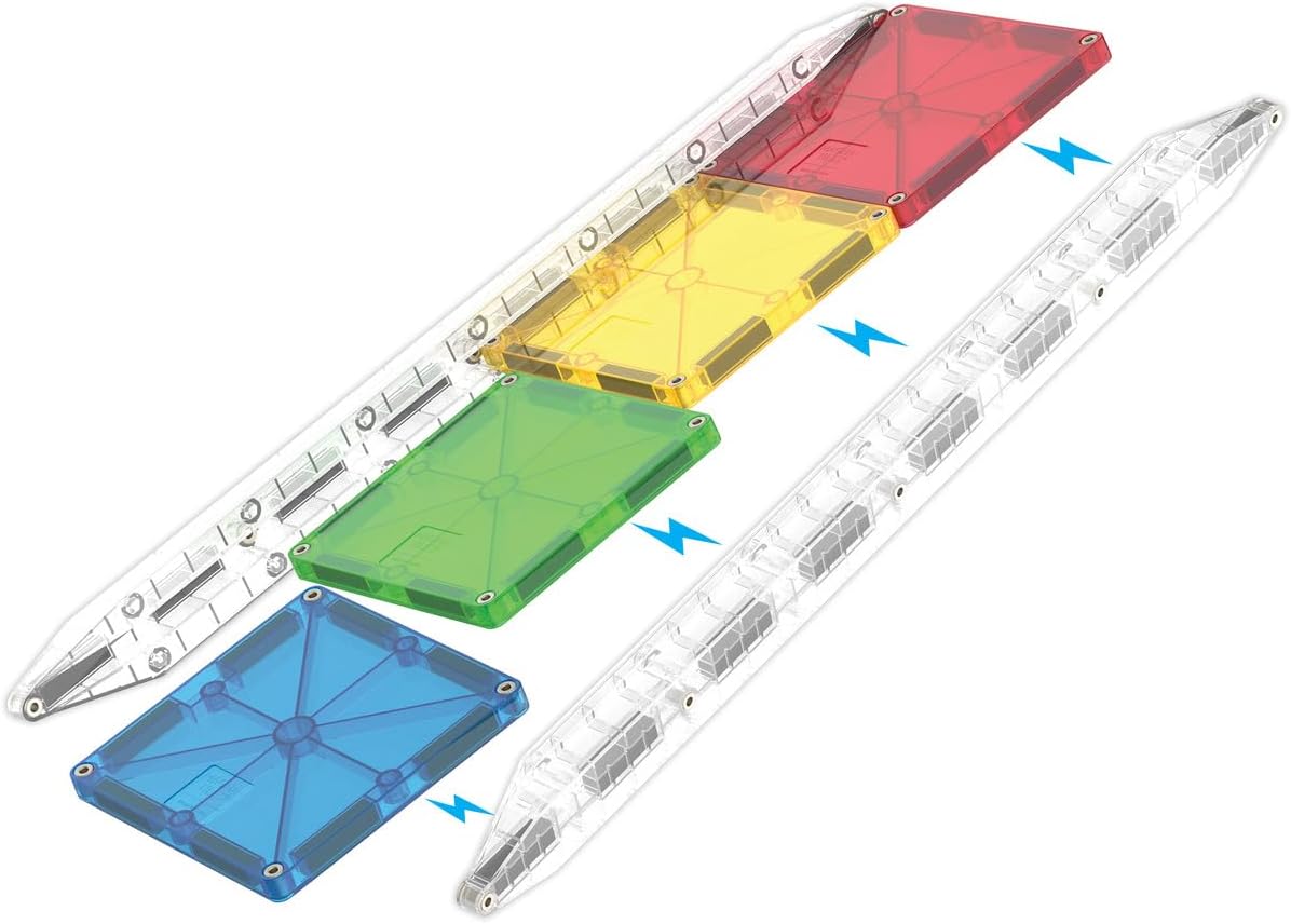 Magna Tiles - Rail Racers Deluxea???????? 90 Piece Set (90361)