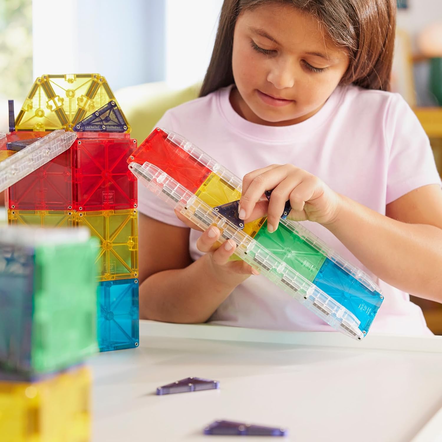 Magna Tiles - Rail Racers Deluxea???????? 90 Piece Set (90361)