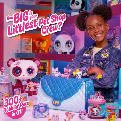 Littlest Pet Shop -Spin & Style Boutique - Series 4 - Gen 7 Authentic LPS Bobble Head Toy Figure, Collectible Toy Animal, Ages 4+