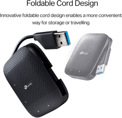 TP-Link USB 3.0 4 Port Portable Data Hub for Mac, iMac, MacBook Pro Air, Ultrabook, Compatible with Windows, Mac OS X and Linux systems (UH400