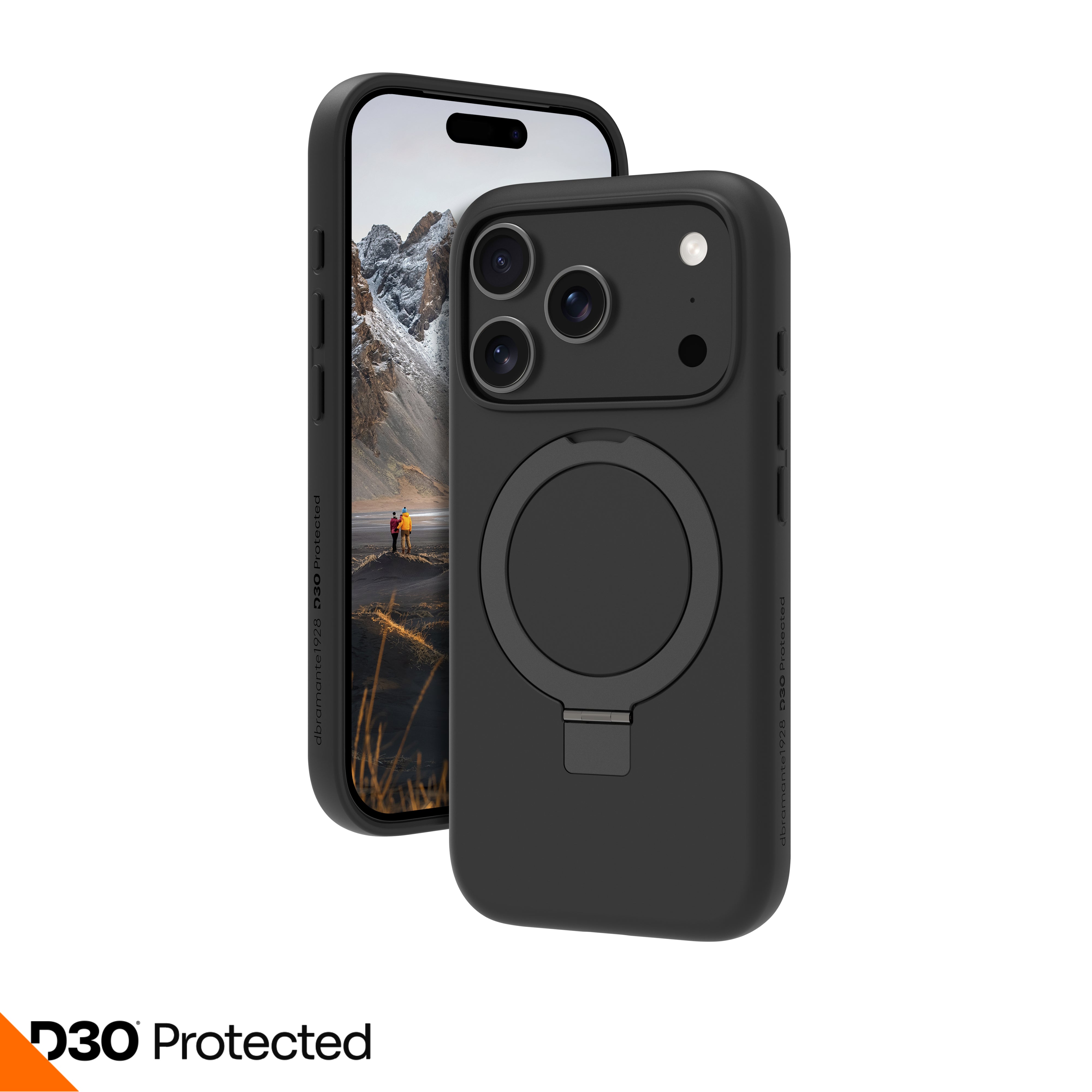 dbramante1928 Iceland Ultra D3O MS Kick mobile phone case Cover Black