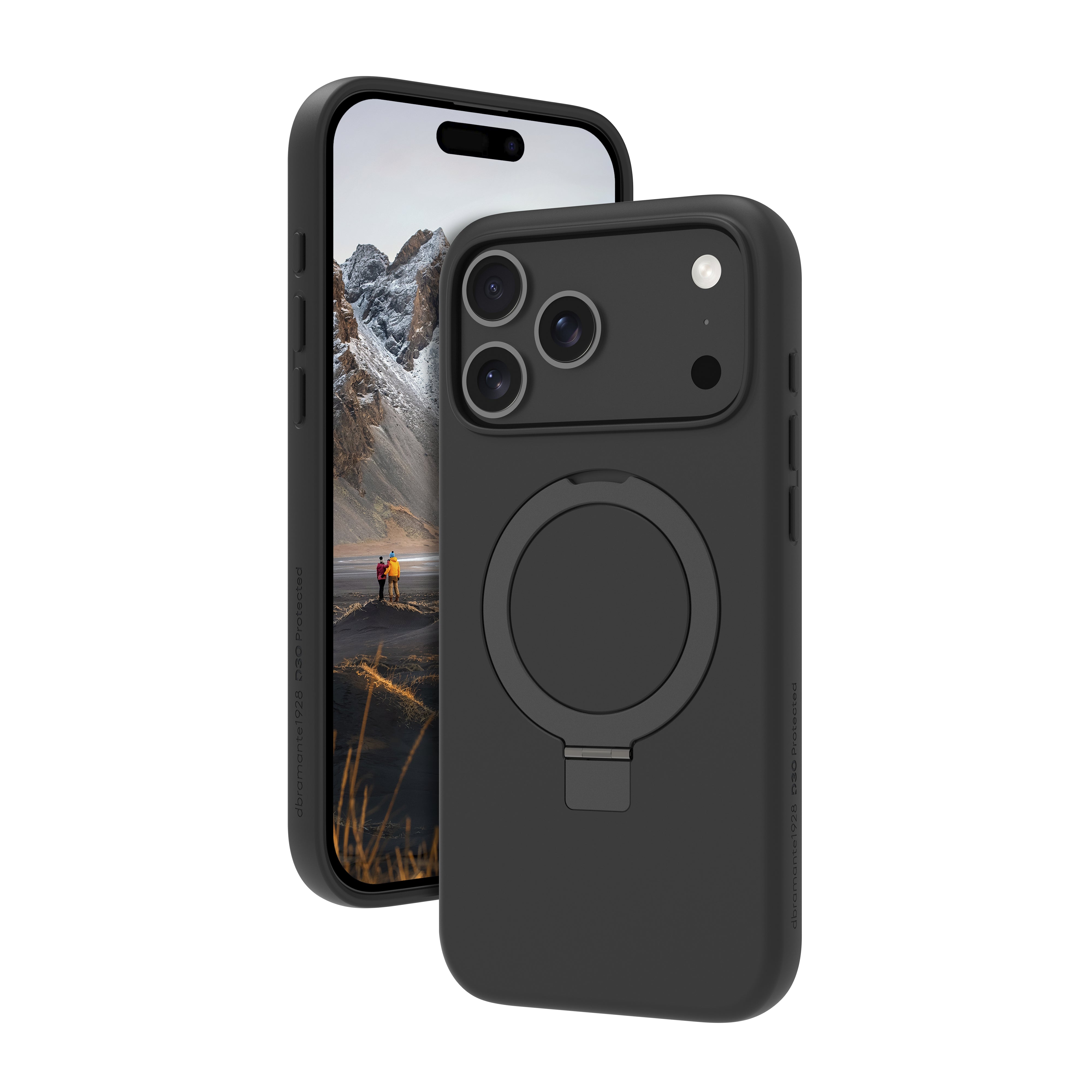 dbramante1928 Iceland Ultra D3O MS Kick mobile phone case Cover Black