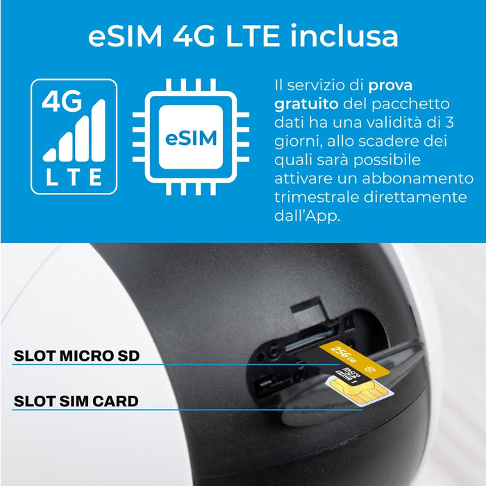 Camera Bat 4G Redie+ 2K Pt Esterno