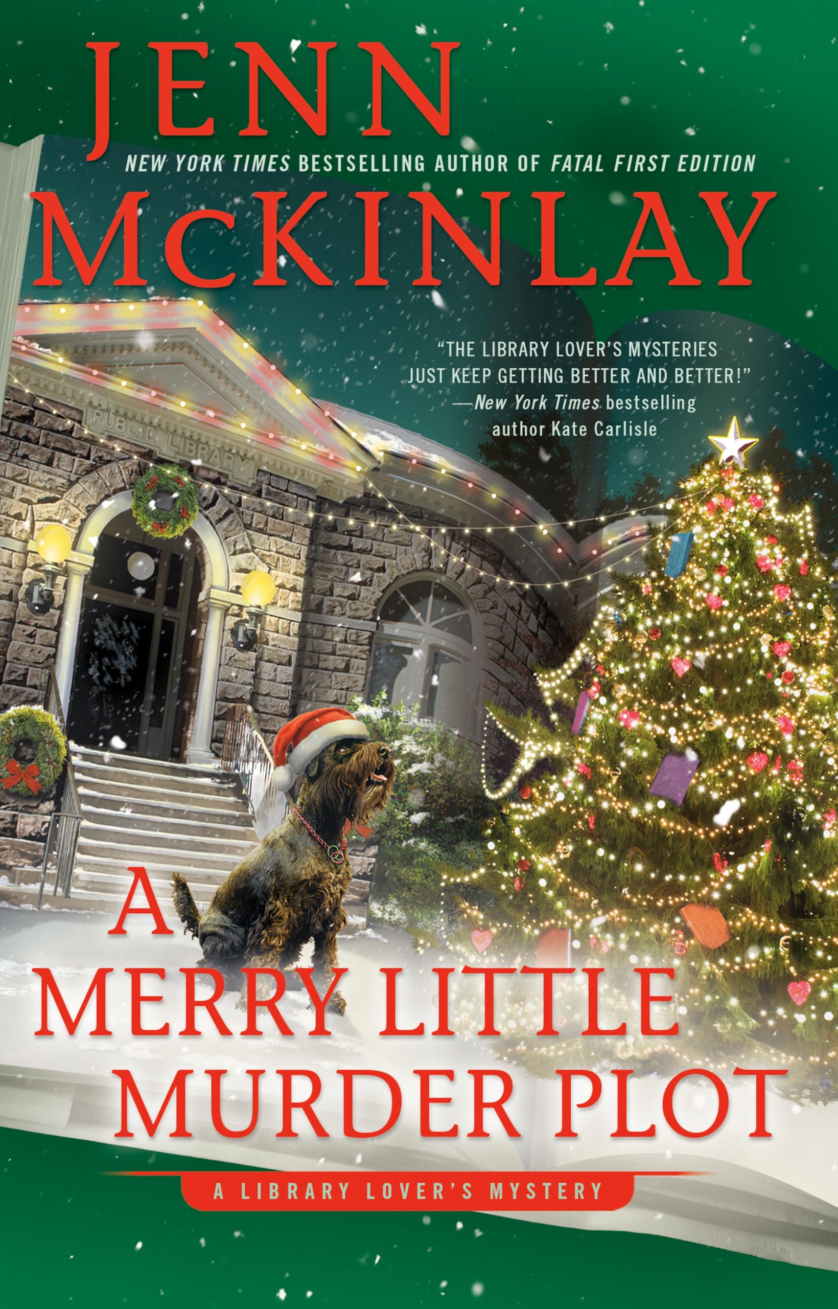 A Merry Little Murder Plot (Library Lover's Mystery