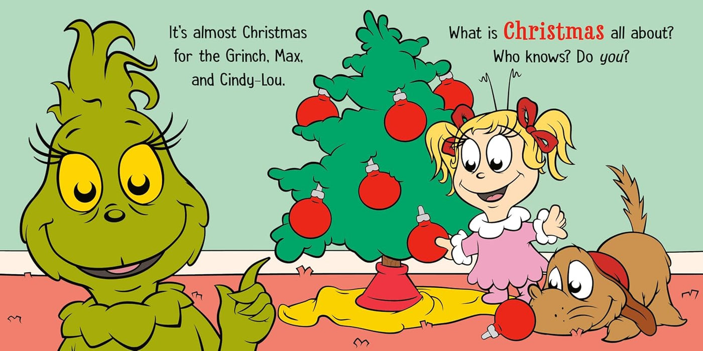 Merry Grinchmas, Baby! with Dr. Seuss Babies: A Shimmery, Shiny Christmas Book (Dr. Seuss Babies Board Books
