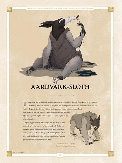 Beasts of the Four Nations: Creatures from Avatar: The Last Airbender and The Legend of Korra