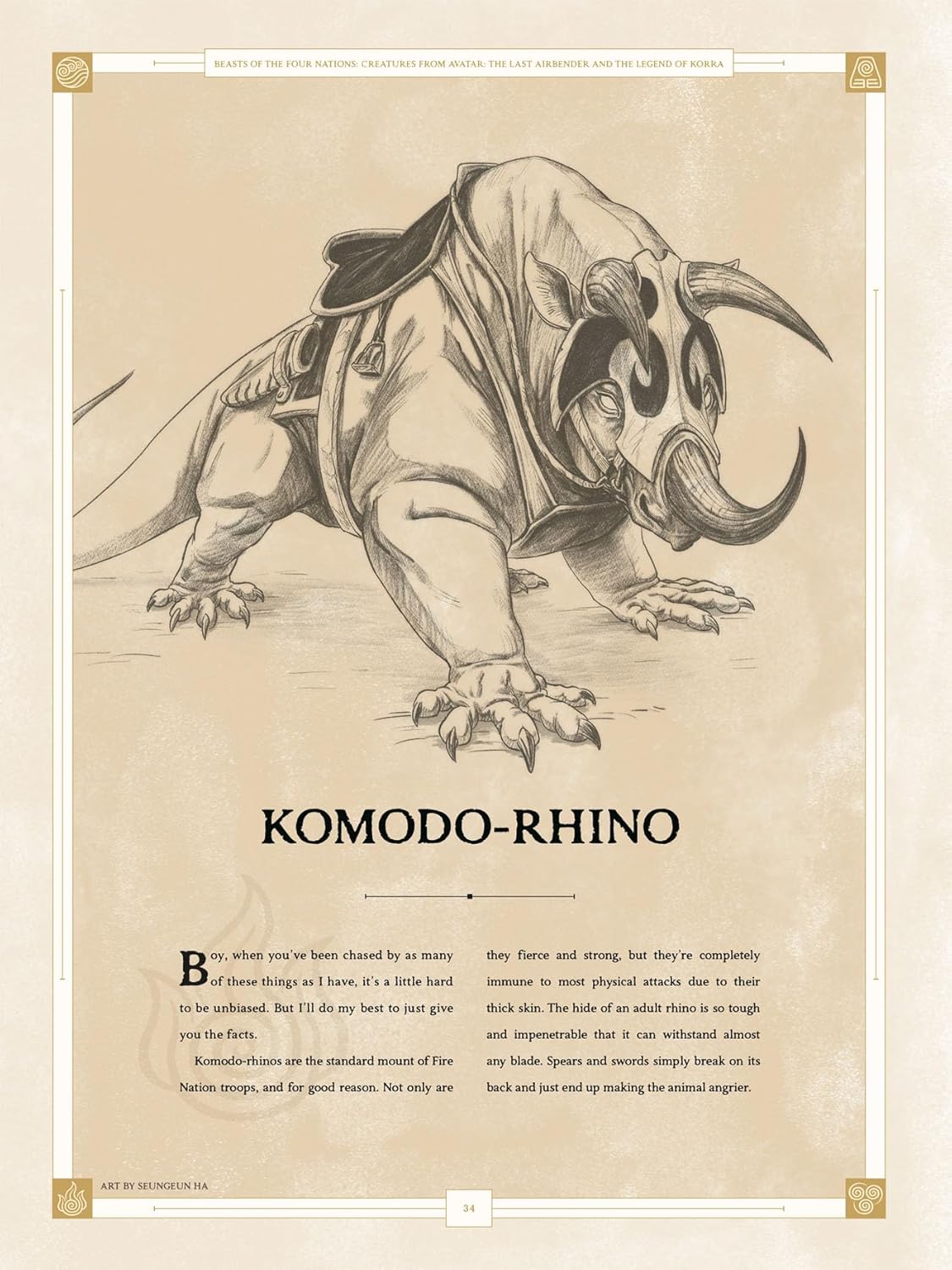 Beasts of the Four Nations: Creatures from Avatar: The Last Airbender and The Legend of Korra