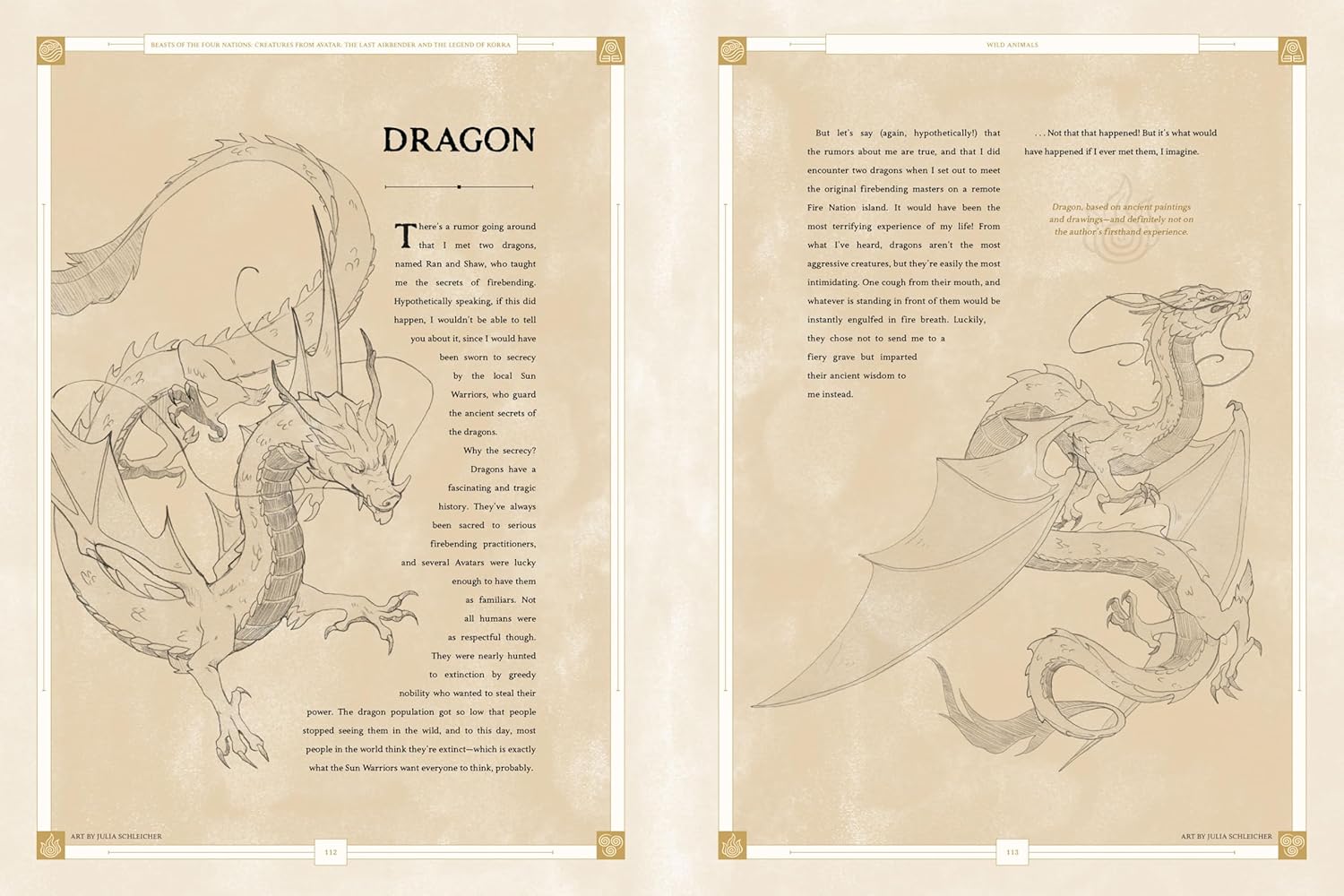 Beasts of the Four Nations: Creatures from Avatar: The Last Airbender and The Legend of Korra