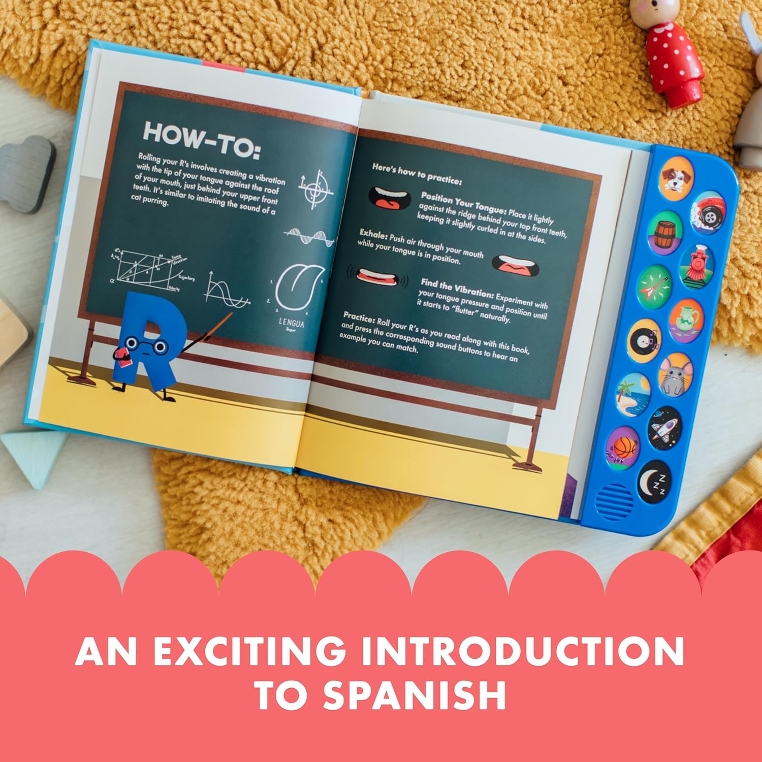 How Do You Roll Your R's?: A Spanish-English Vocabulary and Sound Book for Kids 2-5: 9 (Si Sabo Kids