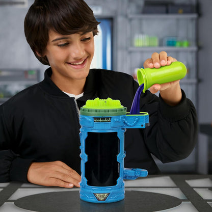 MrBeast Lab Hyper Fusion Mutators, Experiment & Create The Atomic Earth Panther, Add Mutation Fluid, Press The Fingerprint Scanner & Reveal The Panther, Over 20 Points Of Articulation, Collect All 3