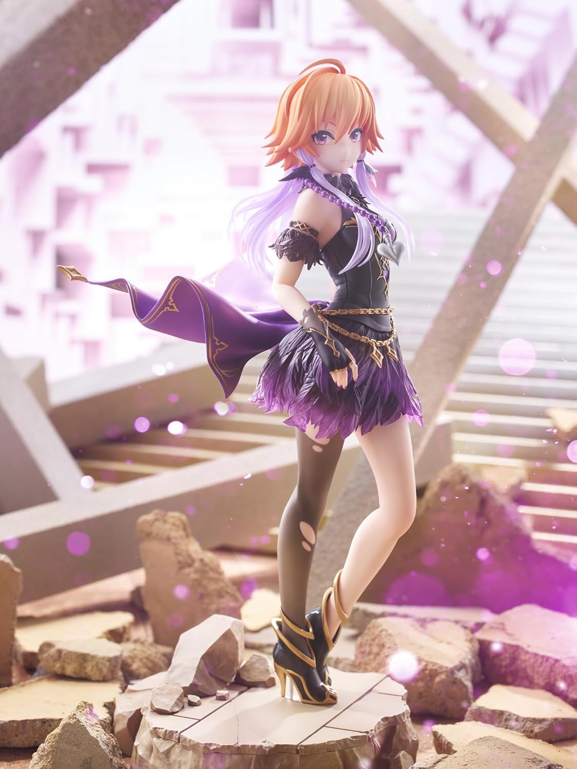 Ami Idolmaster Cinderella Girls Asuka Ninomiya 1/8 Scale Figure, Total Height Approx. 9.1 inches (230 mm), PVC and ABS