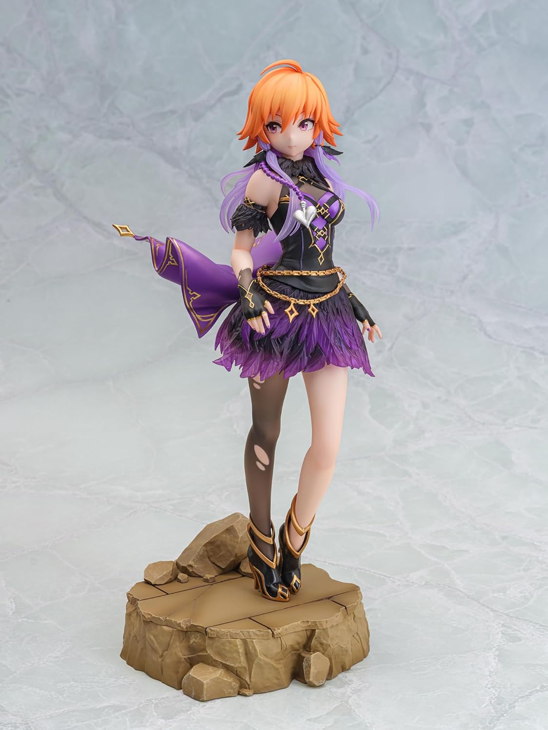 Ami Idolmaster Cinderella Girls Asuka Ninomiya 1/8 Scale Figure, Total Height Approx. 9.1 inches (230 mm), PVC and ABS