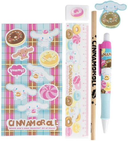 Sanrio Stationery Set 6-Pack Cinnamoroll
