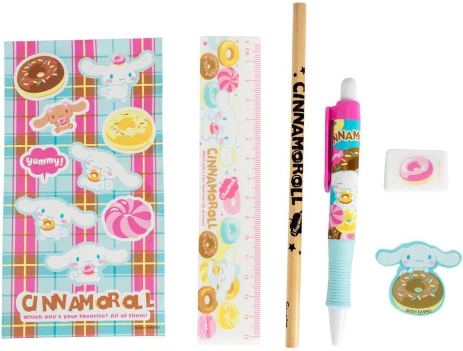 Sanrio Stationery Set 6-Pack Cinnamoroll