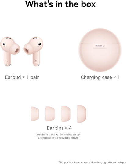 HUAWEI FreeBuds 7i Wireless Earbuds, Intelligent Active Noise Cancellation 4.0, Unlimited Spatial Audio, iOS & Android, Stable Clear Calls, 4 Ear Tips for Comfitable fit, 30 Months Warranty