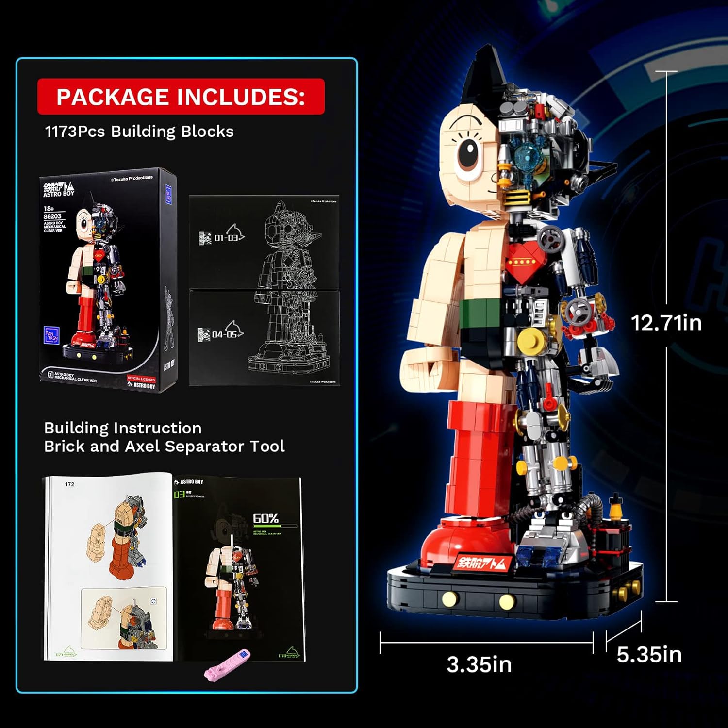 Astro Boy Construction Set Mechanical Astro Boy 32 Cm