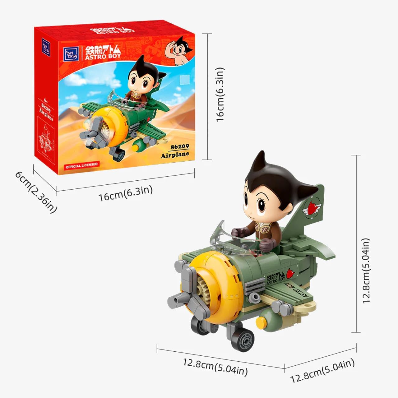 Astro Boy Construction Set Ufo 11 Cm