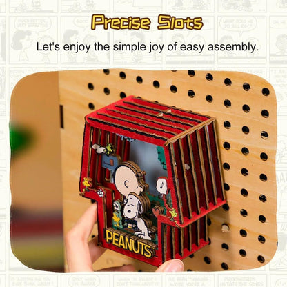 Pantasy Peanuts Mini 3D Diorama to Assemble (2301