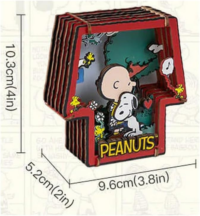 Pantasy Peanuts Mini 3D Diorama to Assemble (2301