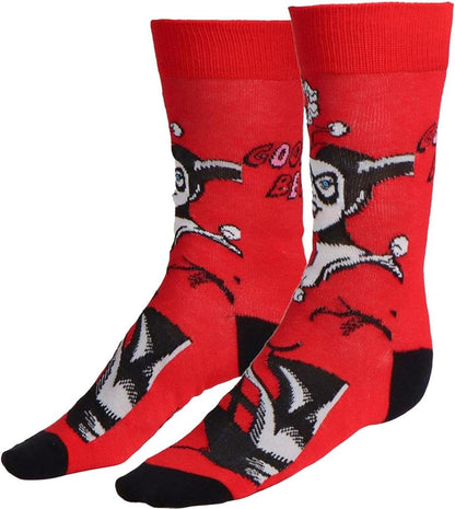 Harley Quinn Pack of 3 Adults Socks for Everyday Wear and Gifts