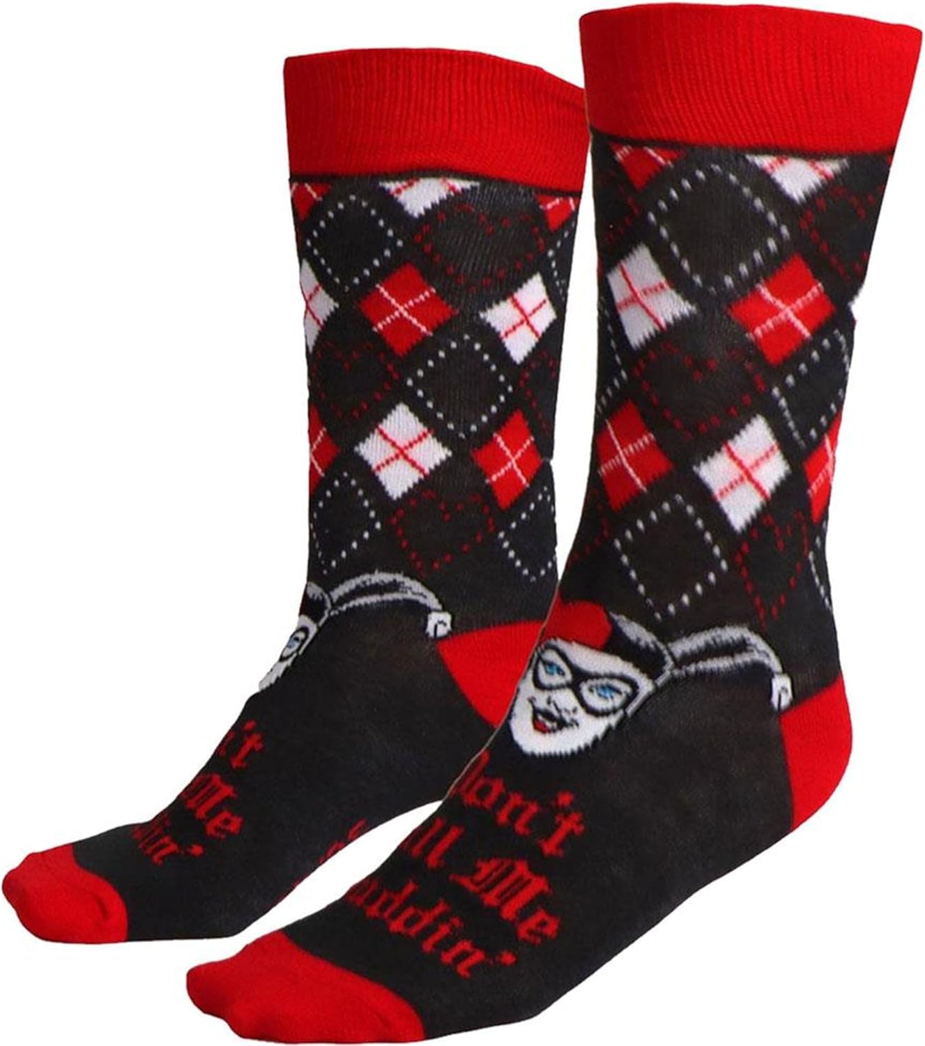 Harley Quinn Pack of 3 Adults Socks for Everyday Wear and Gifts