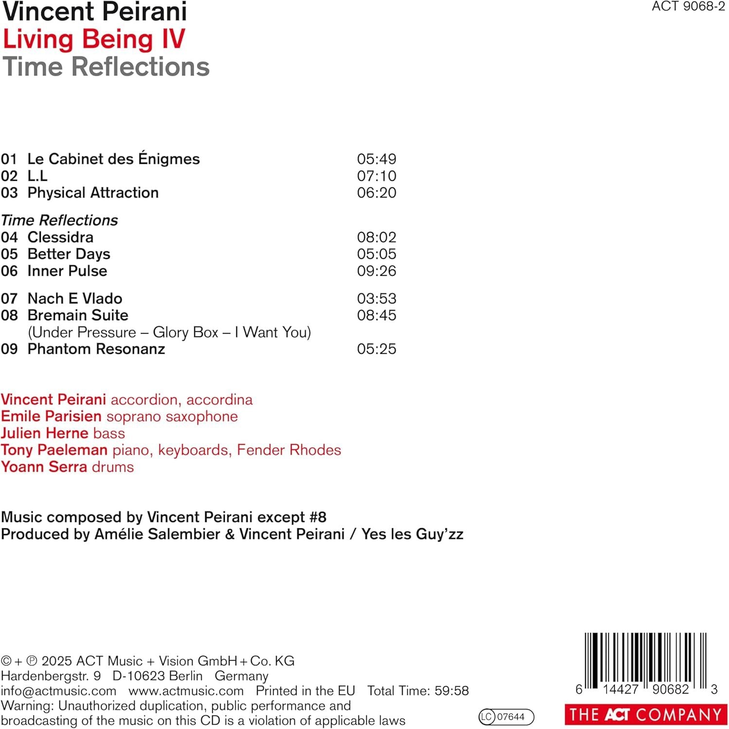 Living Being IV: Time Reflections