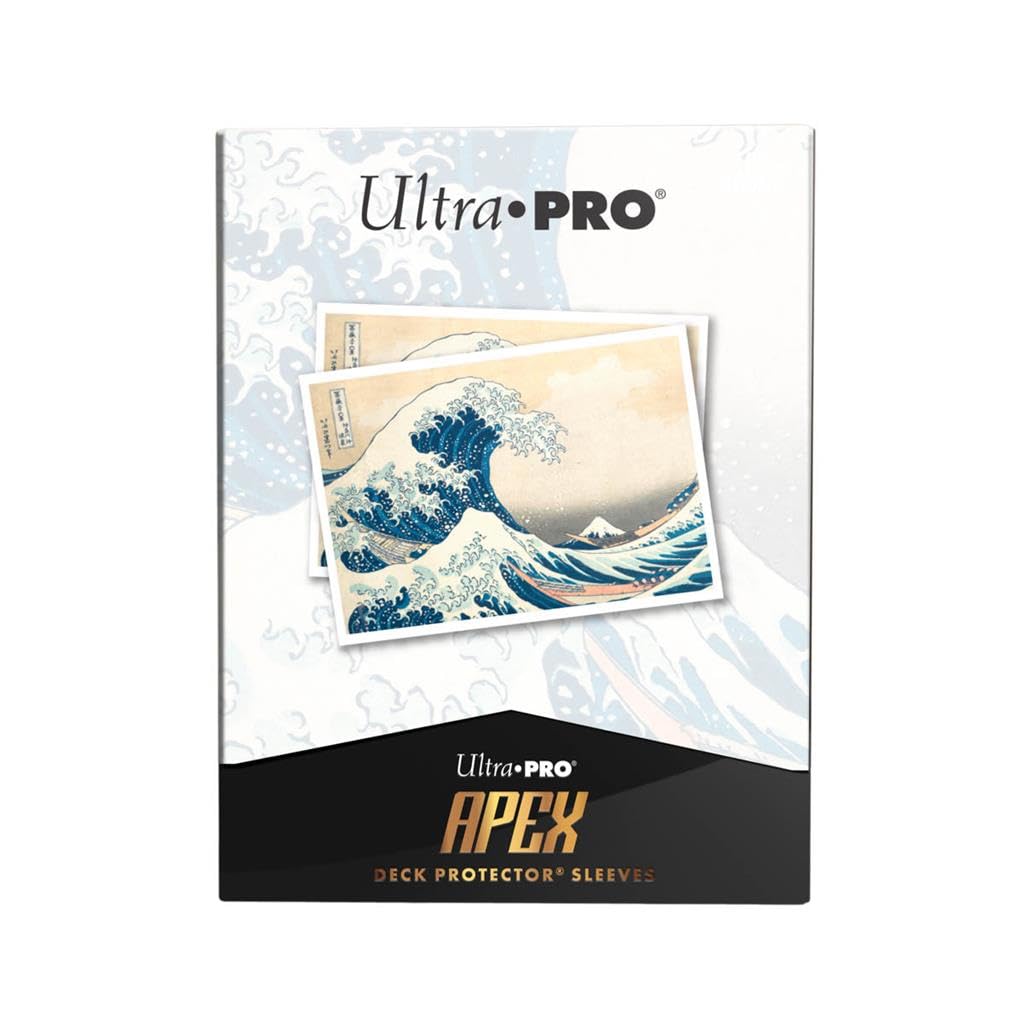 Ultra Pro The Great Wave Off Kanagawa: 105ct APEX Deck Protector Sleeves