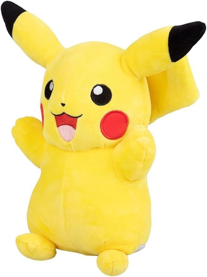 Pokémon Pikachu pluche - 30,5 cm zachte pluche met authentieke details