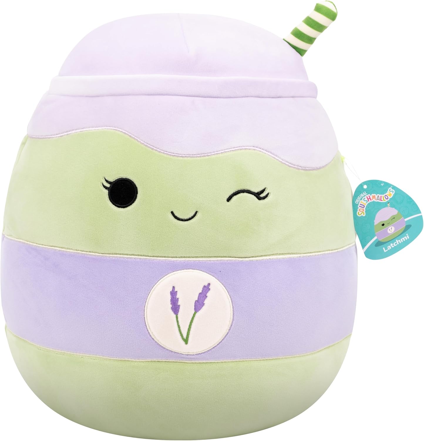 Jazwares - Squishmallows Knuffel Pluche - Latchmi  The Lavender - 40Cm