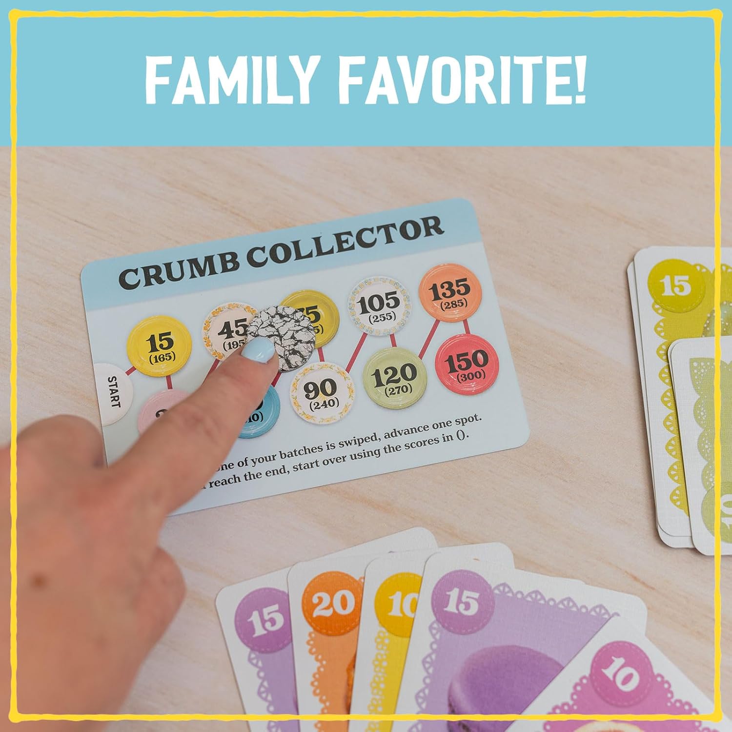 COVER YOUR COOKIES by Grandpa Beck's Games | Set Collection Card Games | Perfect for Friends, Family, or Game Nights | from The Makers of Cover Your Assets and | 3-6 Players, Ages 7+
