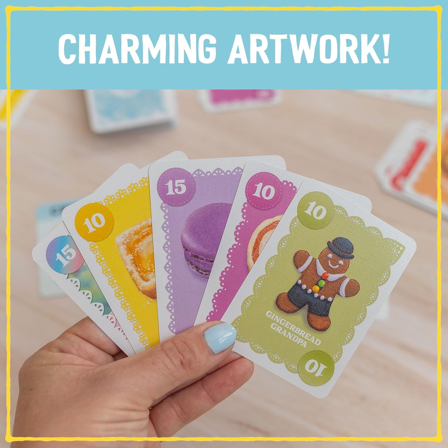 COVER YOUR COOKIES by Grandpa Beck's Games | Set Collection Card Games | Perfect for Friends, Family, or Game Nights | from The Makers of Cover Your Assets and | 3-6 Players, Ages 7+