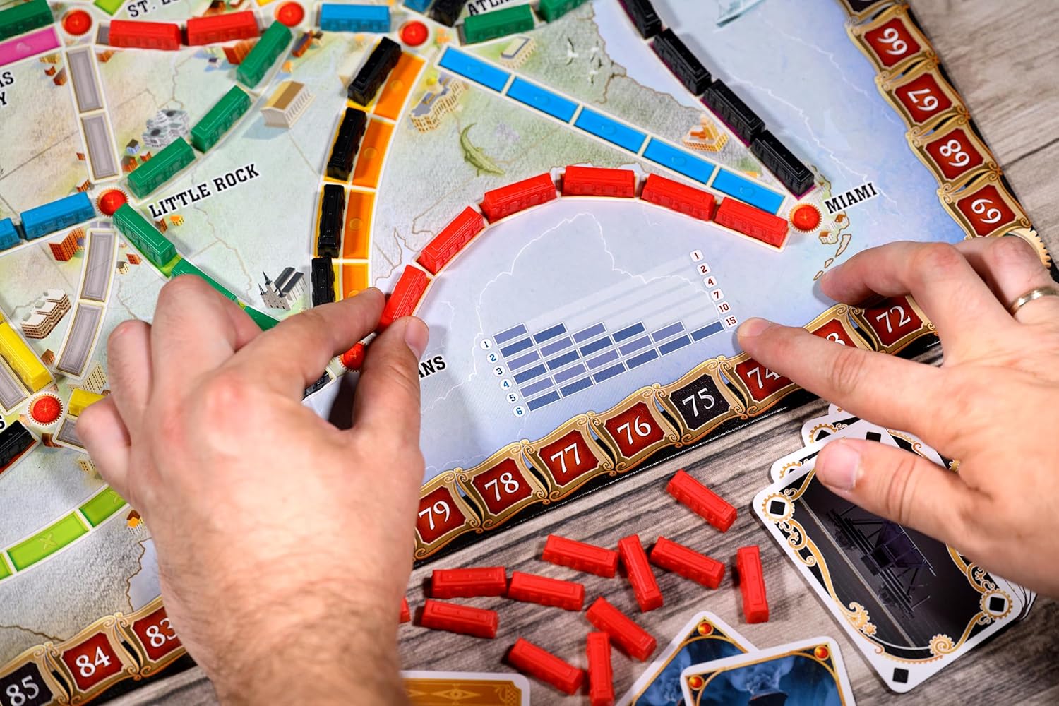 Asmodee | Ticket to Ride Refresh | Family Board Game | Ages 8+ | 2-5 Players | 30-60 Minutes Playing Time