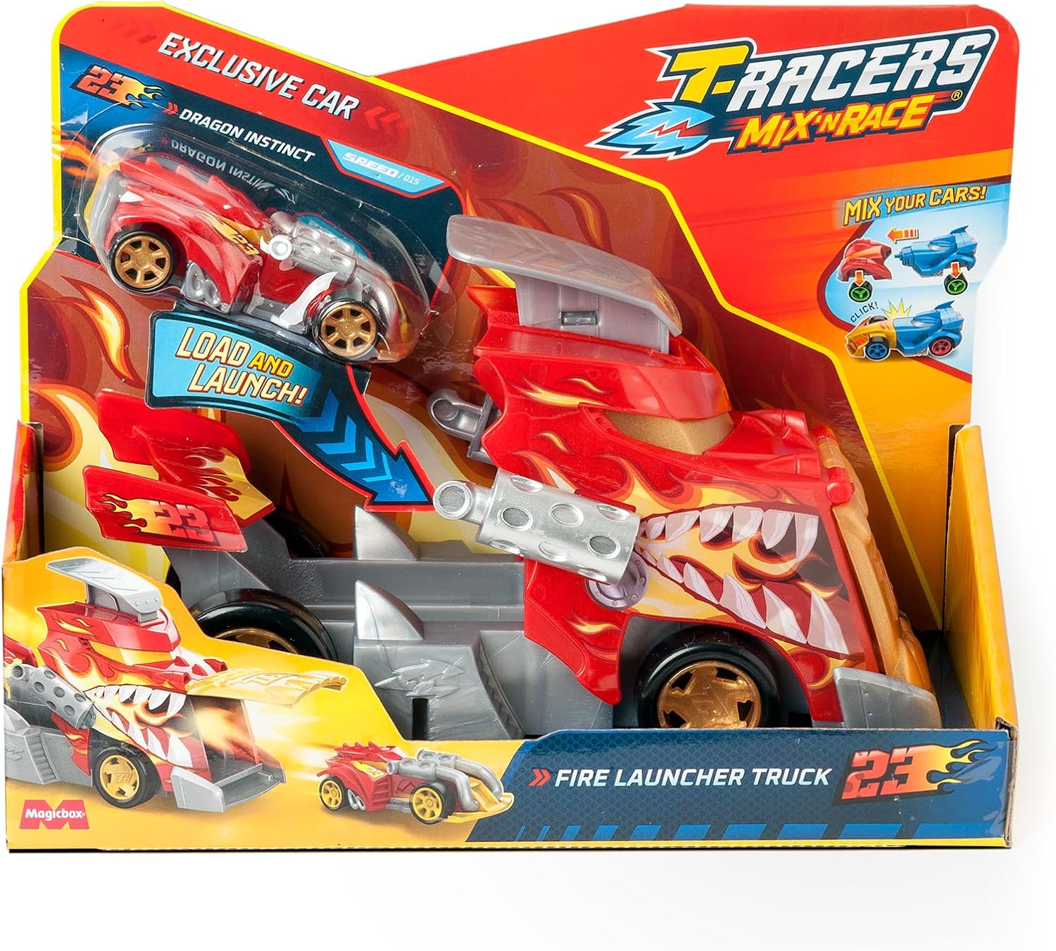 T-Racers S - Launcher Fire Dragon 1x6 (V.0