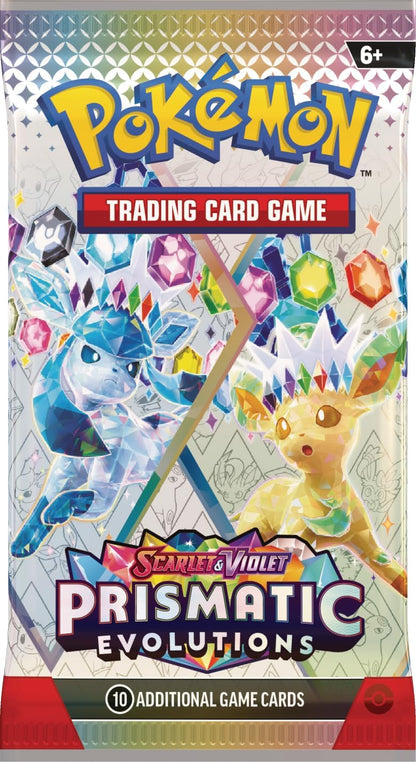 Pokémon TCG: Scarlet & Violet – Prismatic Evolutions Booster Bundle (6 Booster Packs