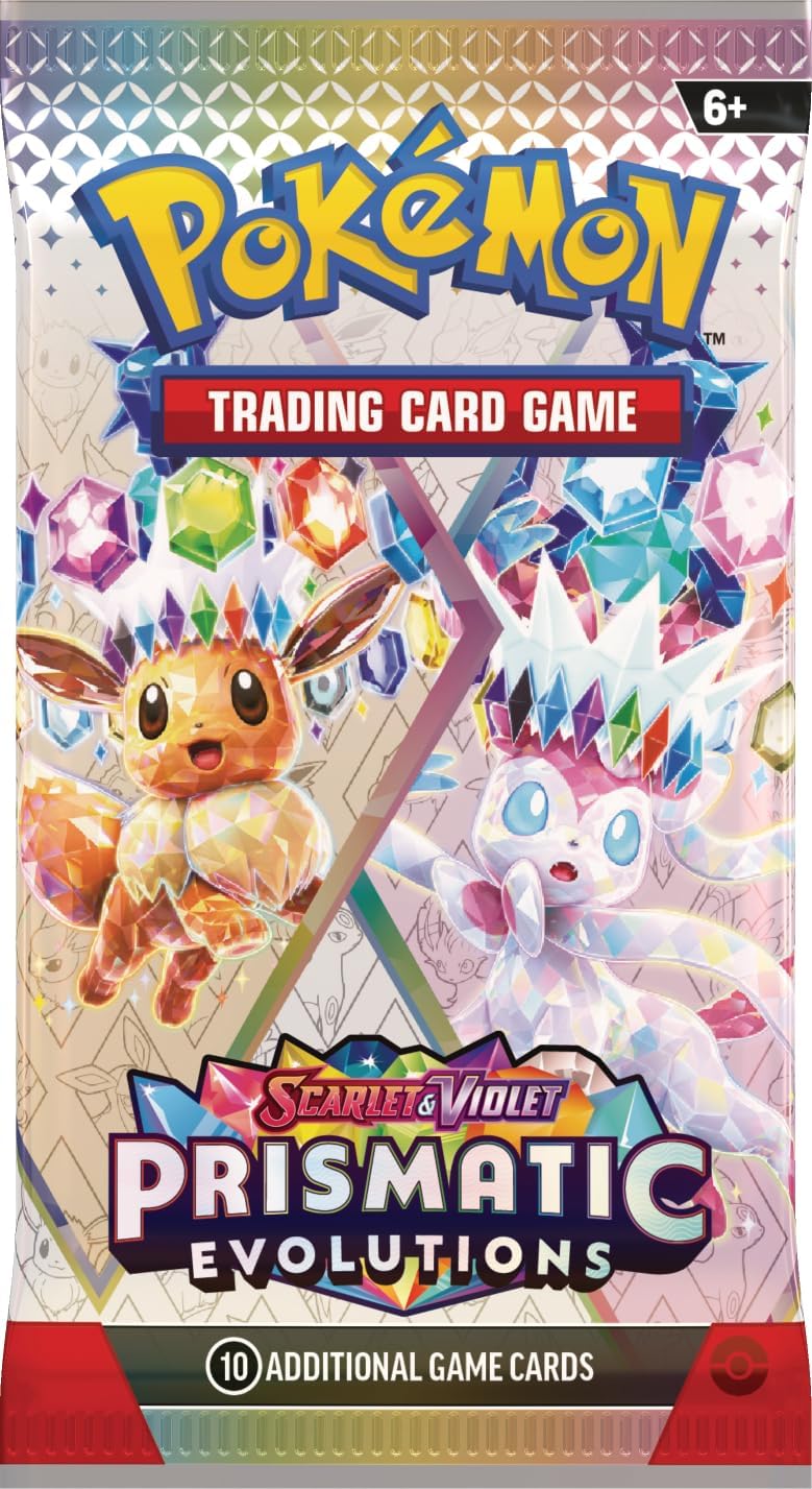 Pokémon TCG: Scarlet & Violet – Prismatic Evolutions Booster Bundle (6 Booster Packs