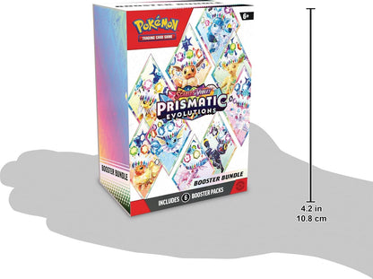 Pokémon TCG: Scarlet & Violet – Prismatic Evolutions Booster Bundle (6 Booster Packs