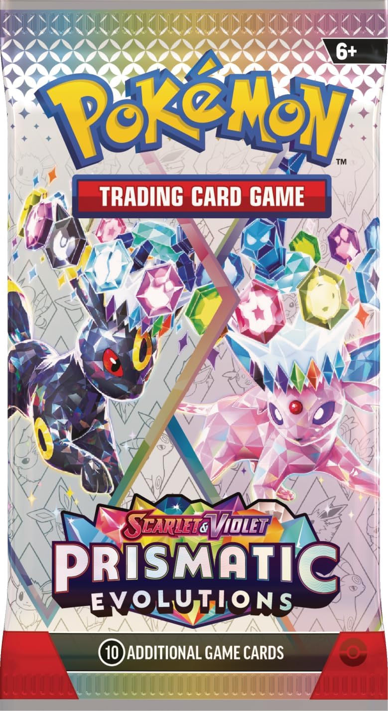 Pokémon TCG: Scarlet & Violet – Prismatic Evolutions Booster Bundle (6 Booster Packs