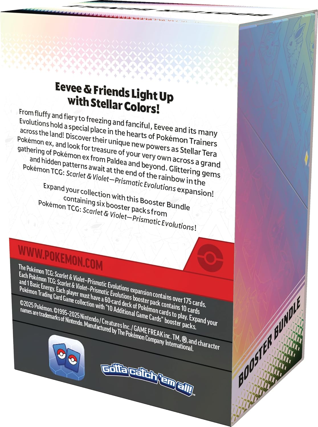Pokémon TCG: Scarlet & Violet – Prismatic Evolutions Booster Bundle (6 Booster Packs