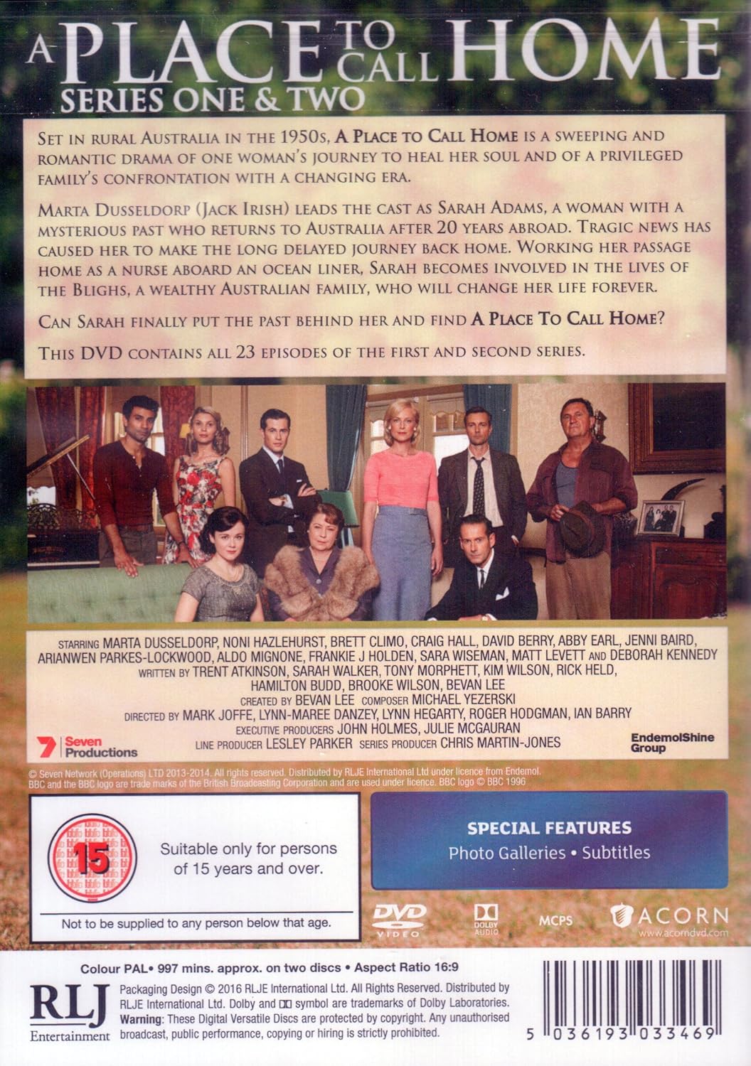 A Place to call Home - Series 1+2 (UK-Import
