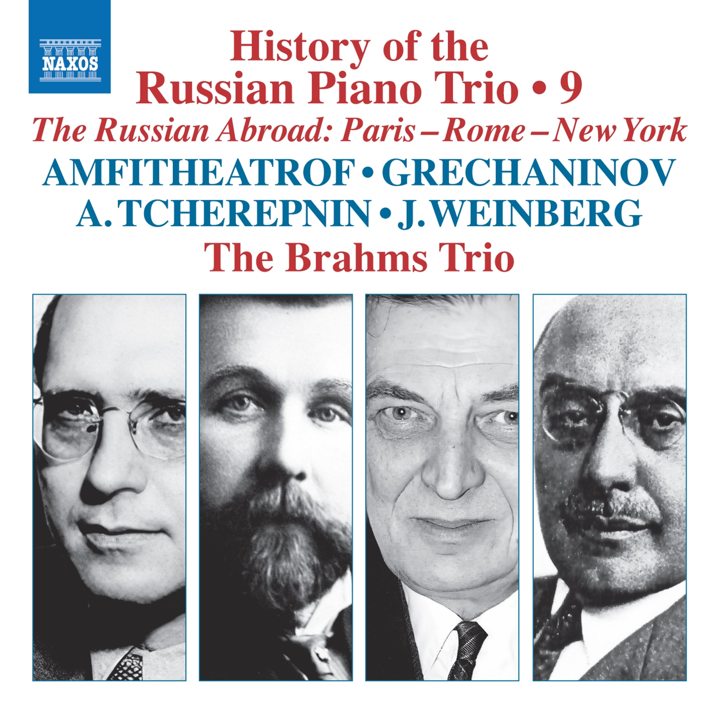 The Brahms Trio: History of the Russian Piano Trio, Vol. 9