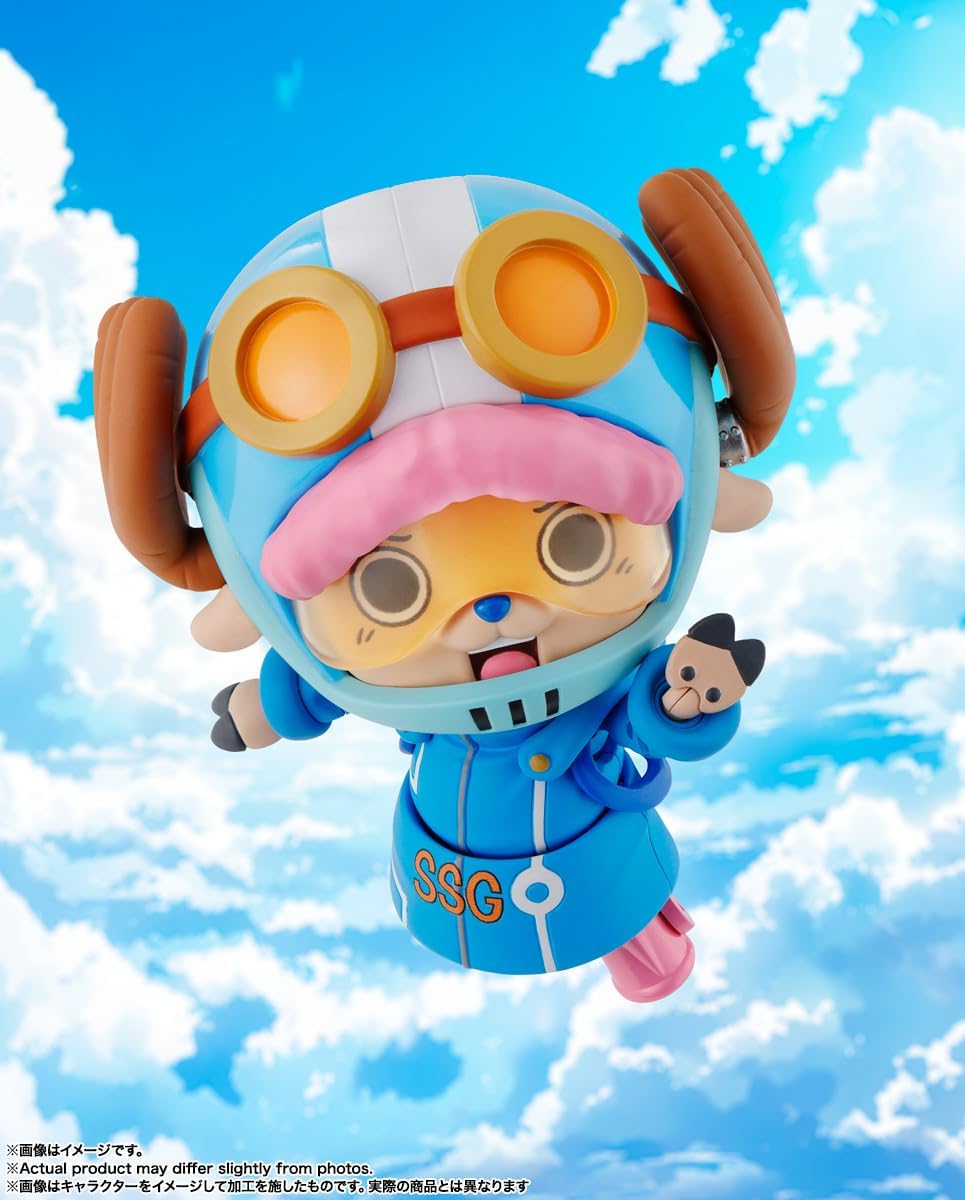 TAMASHII NATIONS One Piece - Tony Tony Chopper -Future Island Egghead - S.H.Figuarts Action Figure